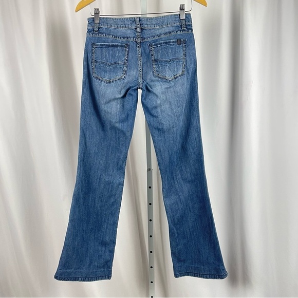 Buffalo David Bitton Farrah-X Size 27 60’s 70’s Boho Flare Jeans Hippie - Picture 2 of 7